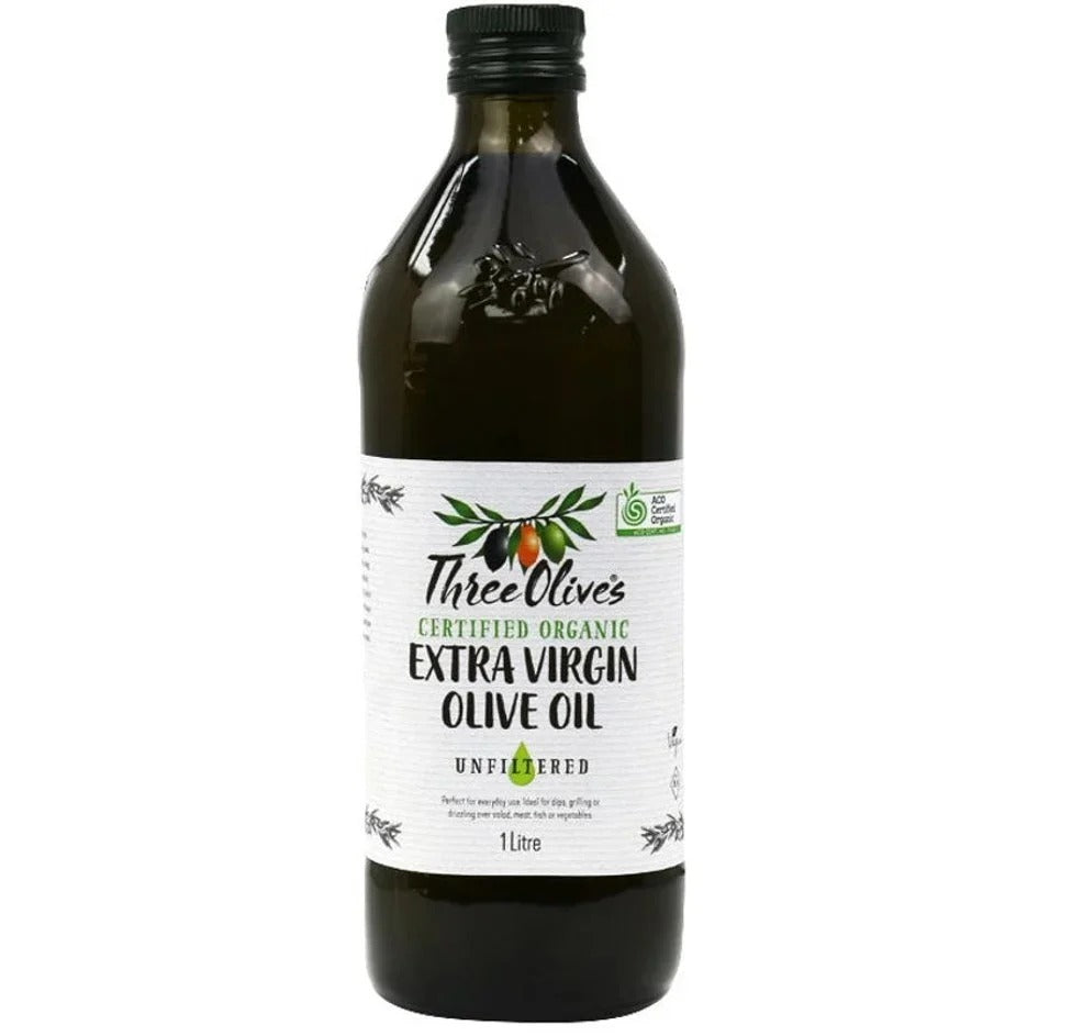 Olive Oil - Organic Extra Virgin (1L & 3L)