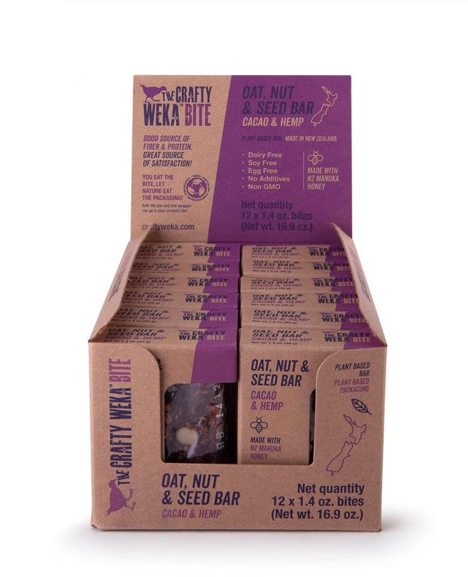 Weka Bars - Cacao and Hemp box