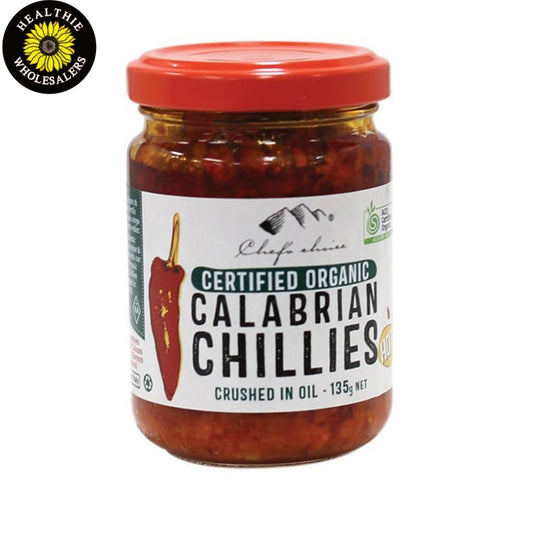 Calabrian Crushed Hot Chillies in Olive Oil - Organic