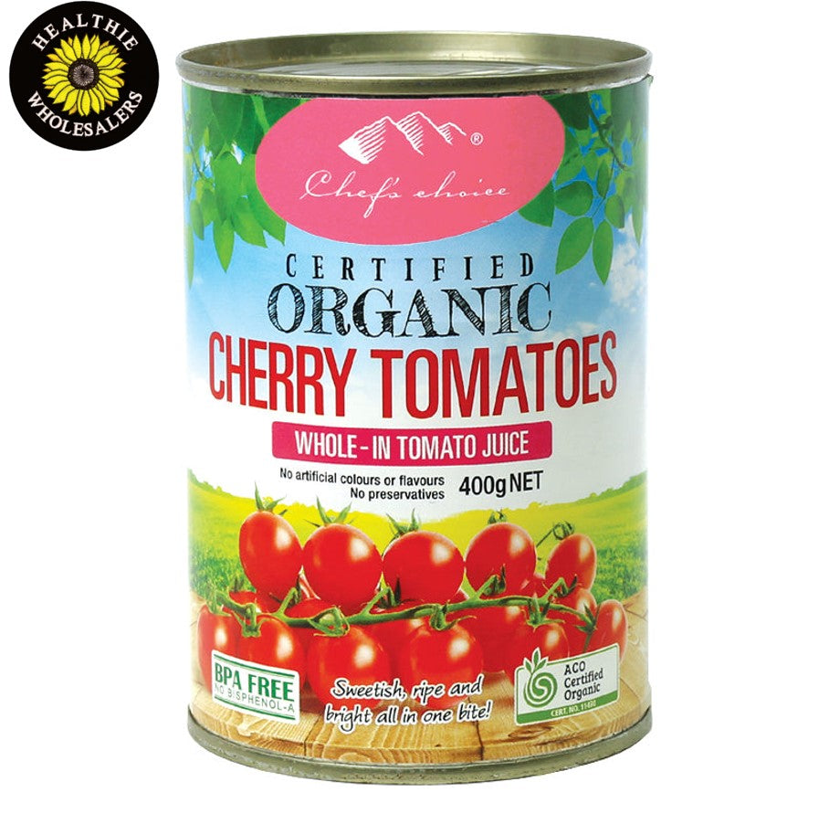 Cherry Tomatoes Whole in Juice - Organic – healthiewholesalers