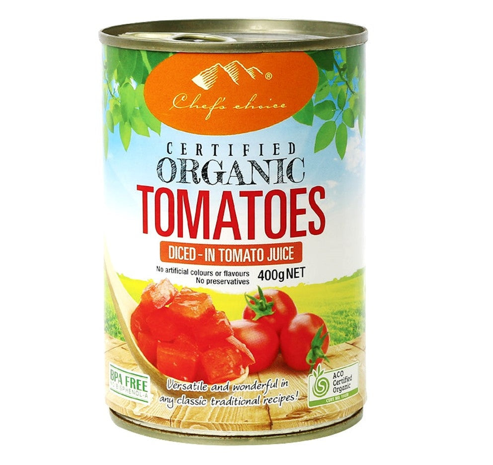 Tomatoes Diced in Juice - Organic