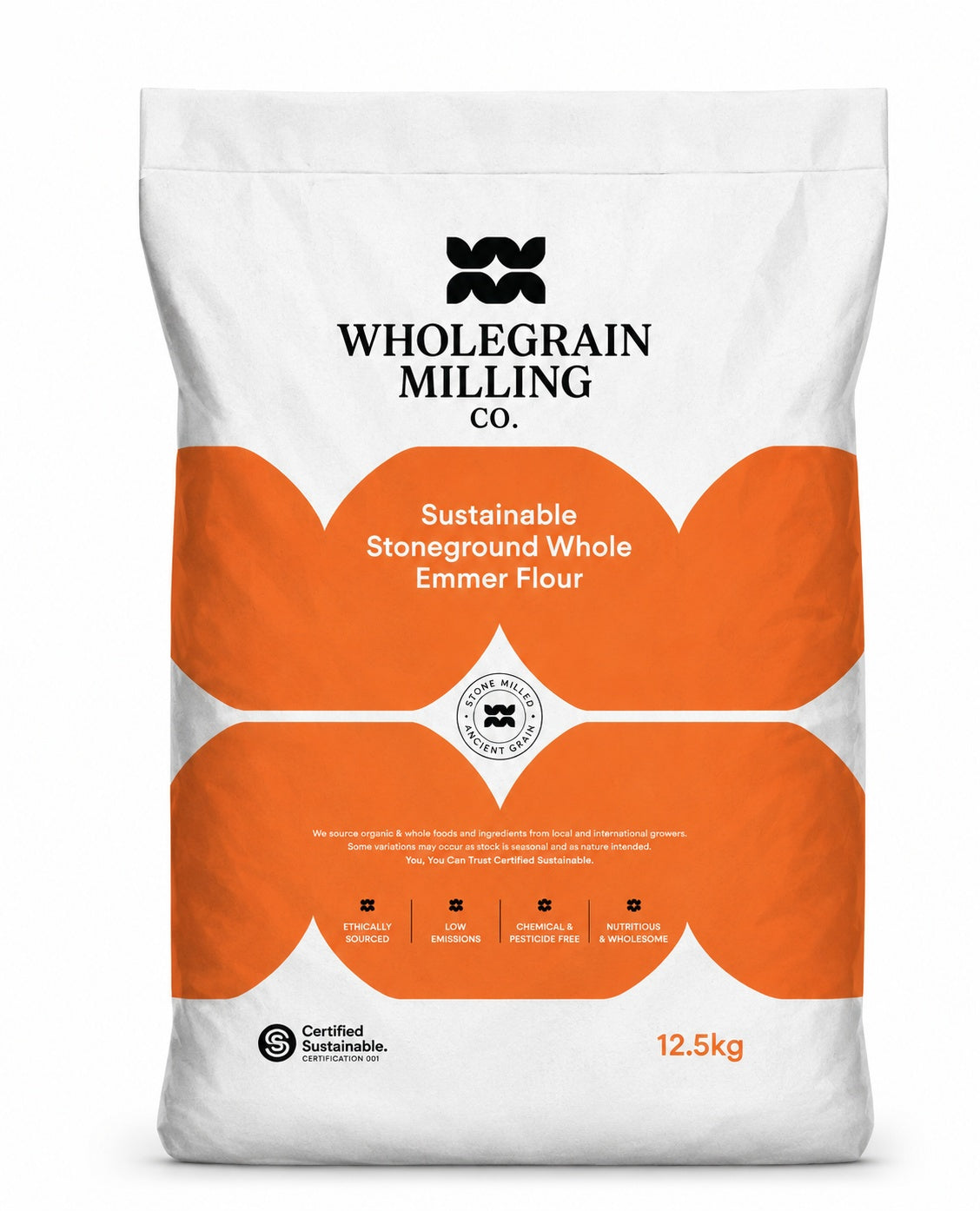 Sustainable Stoneground Whole Emmer Flour