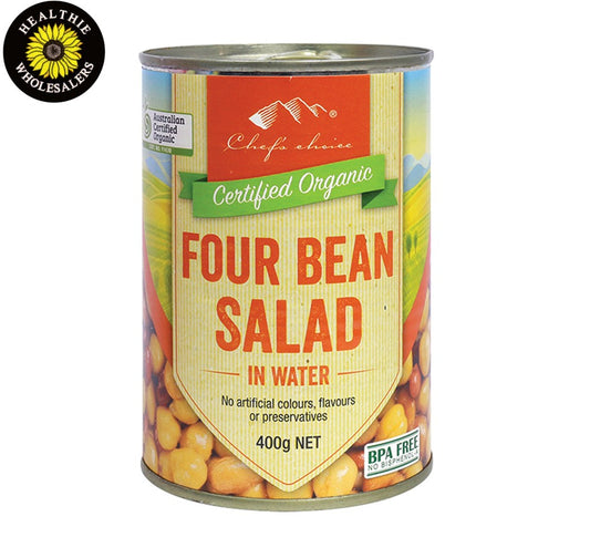 Four Bean Salad in Water - Organic