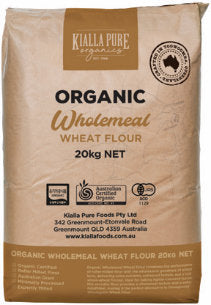 Organic Wholemeal Wheat Flour 20kg
