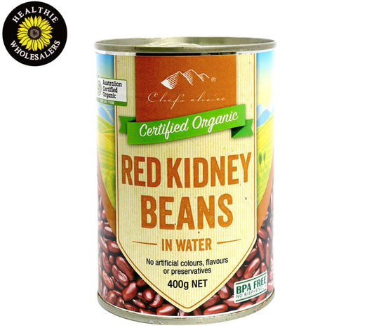 Red Kidney Beans in Water - Organic