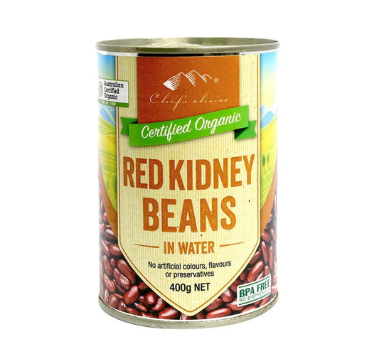 Red Kidney Beans in Water - Organic
