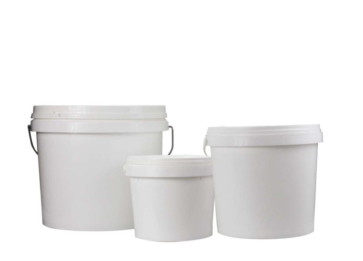 BPA-Free Food Storage Tubs/Buckets (Lid Included) - 2L, 5L and 10L