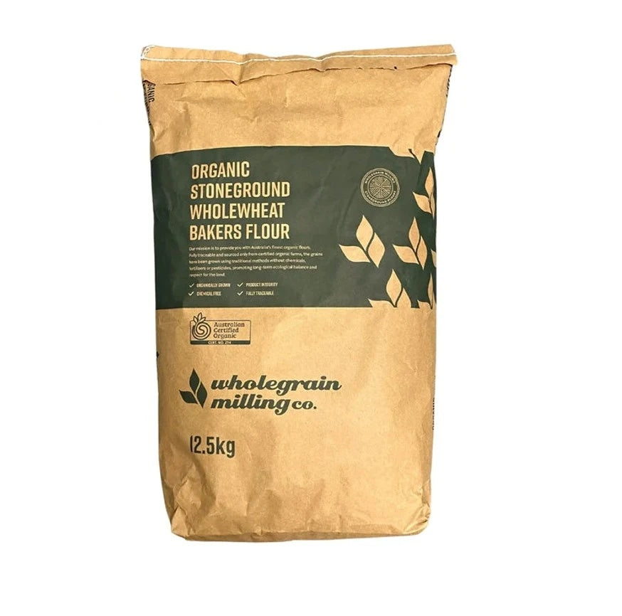 Flour - Wholemeal Plain Bakers Organic