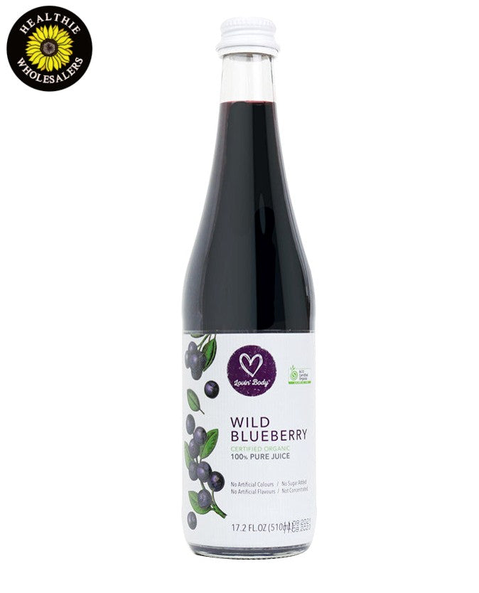 Wild Blueberry Juice - Organic